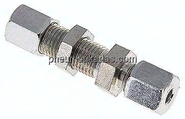 Schott-Schneidringverschraubung 6 S (M14x1,5), Stahl verzinkt