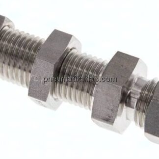 Schott-Schneidringverschraubung 6 S (M14x1,5), Klemmring 1.4571 (NC)