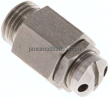 Mini-Sicherheitsventil G 1/4", 6 - 12 bar, 1.4305