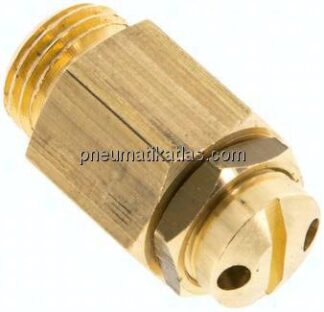 Mini-Sicherheitsventil G 1/4", 10 - 18 bar, Messing