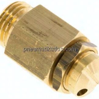 Mini-Sicherheitsventil G 1/4", 0,5 - 1 bar, Messing