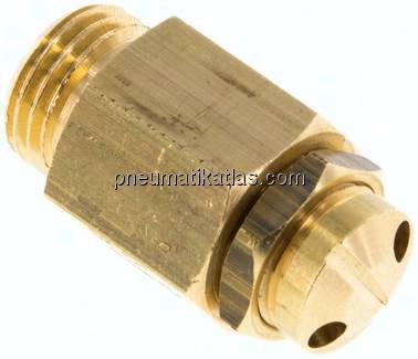 Mini-Sicherheitsventil G 1/4", 0,5 - 1 bar, Messing