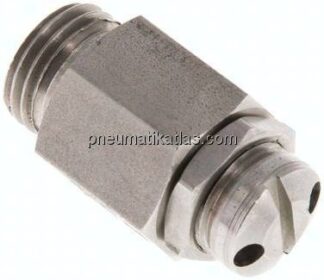 Mini-Sicherheitsventil G 1/4", 0,5 - 1 bar, 1.4305
