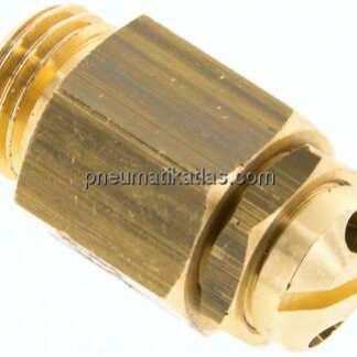 Mini-Sicherheitsventil G 1/4", 1 - 4 bar, Messing