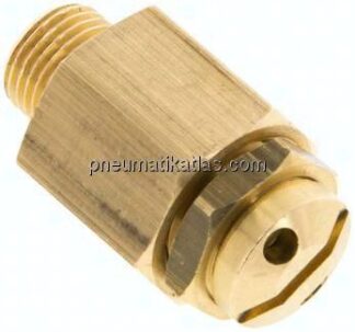 Mini-Sicherheitsventil G 1/8", 6 - 12 bar, Messing