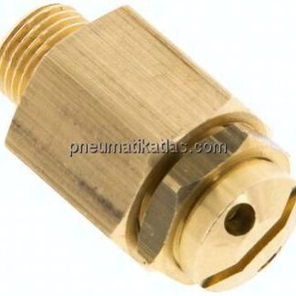 Mini-Sicherheitsventil G 1/8", 6 - 12 bar, Messing