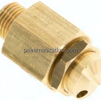 Mini-Sicherheitsventil G 1/8", 0,5 - 1 bar, Messing