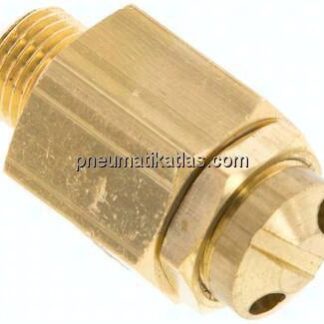 Mini-Sicherheitsventil G 1/8", 16 - 32 bar, Messing