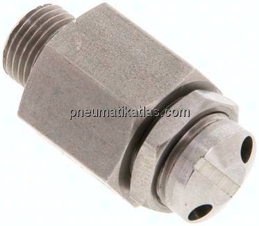 Mini-Sicherheitsventil G 1/8", 16 - 32 bar, 1.4305