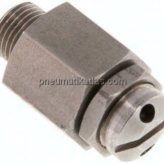 Mini-Sicherheitsventil G 1/8", 1 - 4 bar, 1.4305