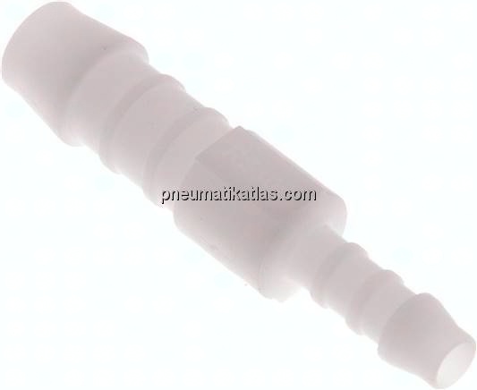 Schlauchverbindungsrohr 10mm-6 (1/4")mm, POM