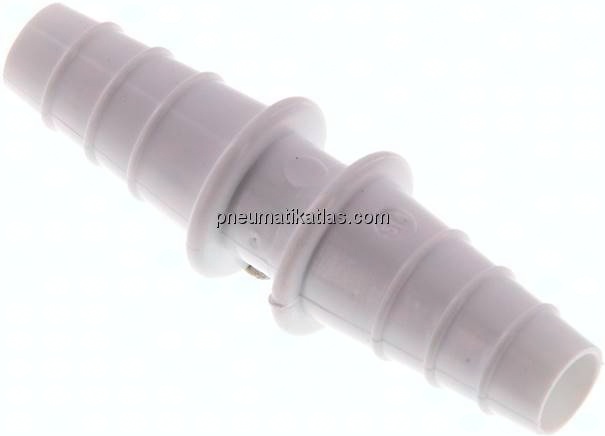 Universal-Schlauchverbindungsrohr 11 - 14 x 11 - 14mm, Polypropylen