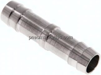 Schlauchverbindungsrohr 13 (1/2")mm-13 (1/2")mm, 1.4571