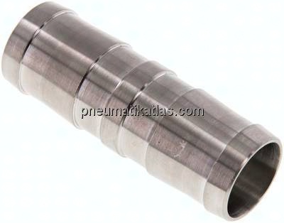 Schlauchverbindungsrohr 25 (1")mm-25 (1")mm, 1.4571