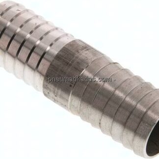 Schlauchverbindungsrohr 30mm-30mm, 1.4301