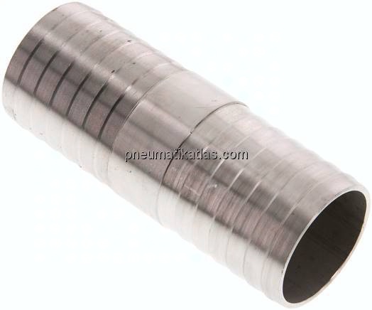 Schlauchverbindungsrohr 38 (1-1/2")mm-38 (1-1/2")mm, 1.4301