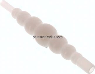 Universal-Schlauchverbindungsrohr 5 - 17mm, PVDF