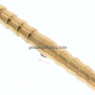 Schlauchverbindungsrohr 5mm, Messing, Eco-Line