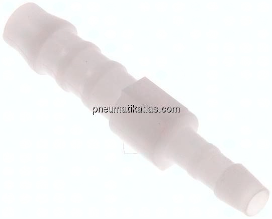 Schlauchverbindungsrohr 6 (1/4")mm-4mm, POM