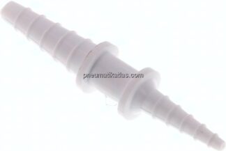 Universal-Schlauchverbindungsrohr 8 - 10 x 4 - 8mm, Polypropylen