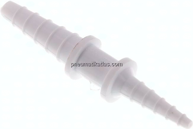 Universal-Schlauchverbindungsrohr 8 - 10 x 4 - 8mm, Polypropylen