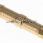 Schlauchverbindungsrohr 8 (5/16")mm-8 (5/16")mm, Messing