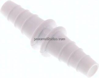 Universal-Schlauchverbindungsrohr 9 - 12 x 9 - 12mm, Polypropylen