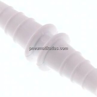 Universal-Schlauchverbindungsrohr 9 - 12 x 9 - 12mm, Polypropylen