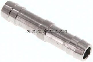 Schlauchverbindungsrohr 9 (3/8")mm-9 (3/8")mm, 1.4571