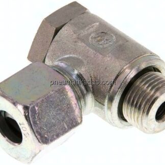 Winkel-Schwenkverschraubung G 3/8"-10 S (M18x1,5), Stahl verzinkt