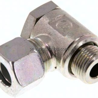 Winkel-Schwenkverschraubung G 3/8"-12 L (M18x1,5), Stahl verzinkt