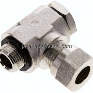 Winkel-Schwenkverschraubung G 3/8"-12 L (M18x1,5), Messing vernickelt
