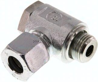 Winkel-Schwenkverschraubung G 1/2"-14 S (M22x1,5), Stahl verzinkt