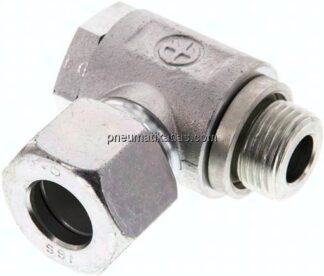Winkel-Schwenkverschraubung G 1/2"-16 S (M24x1,5), Stahl verzinkt