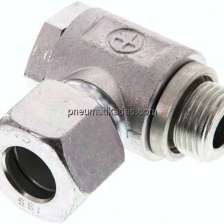 Winkel-Schwenkverschraubung G 1/2"-16 S (M24x1,5), Stahl verzinkt