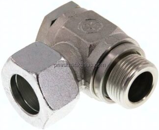 Winkel-Schwenkverschraubung G 3/4"-22 L (M30x2), Stahl verzinkt