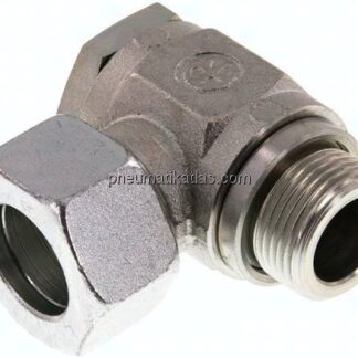 Winkel-Schwenkverschraubung G 3/4"-22 L (M30x2), Stahl verzinkt