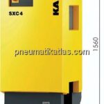 KAESER SXC-Schraubenkompressor mit Kältetrockner 11bar, 5,5kW
