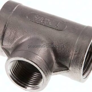 T-Stück Rp 1"-Rp 3/4"-Rp 1" (IG), 1.4408