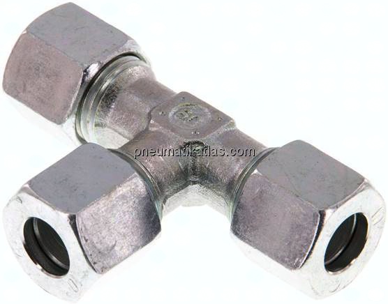 T-Schneidringverschraubung 10 L (M16x1,5), Stahl verzinkt