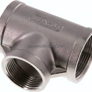 T-Stück Rp 1-1/2"-Rp 1-1/4"-Rp 1-1/2" (IG), 1.4408