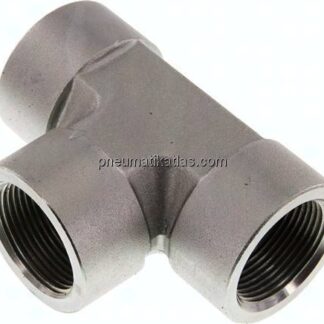 Hochdruck T-Stück G 1-1/4" (IG), Stahl verzinkt