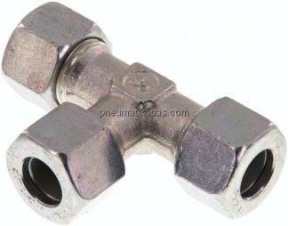 T-Schneidringverschraubung 12 L (M18x1,5), Stahl verzinkt