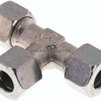T-Schneidringverschraubung 12 L (M18x1,5), Stahl verzinkt
