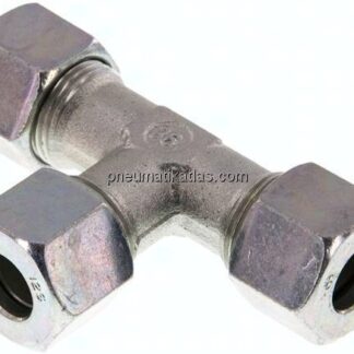 T-Schneidringverschraubung 12 S (M20x1,5), Stahl verzinkt