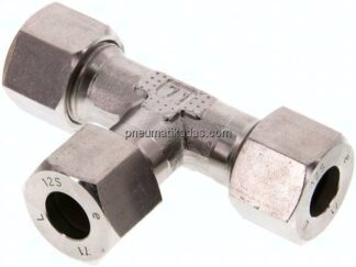 T-Schneidringverschraubung 12 S (M20x1,5), 1.4571