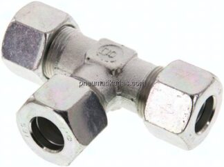 T-Schneidringverschraubung 16 S (M24x1,5), Stahl verzinkt