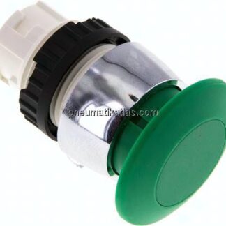 Betätigeraufsatz 22mm, Pilztaster (grün)
