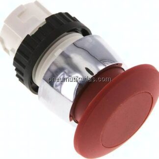 Betätigeraufsatz 22mm, Pilztaster (rot)