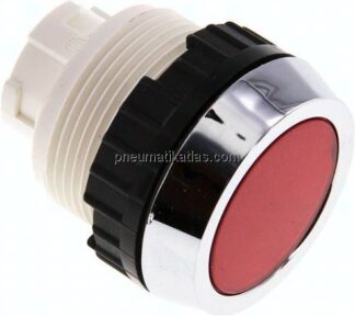 Betätigeraufsatz 30mm, Drucktaster (rot)